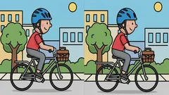 Hlavolam: Dokážete najít 3 rozdíly na obrázku s cyklistou za 19 sekund?